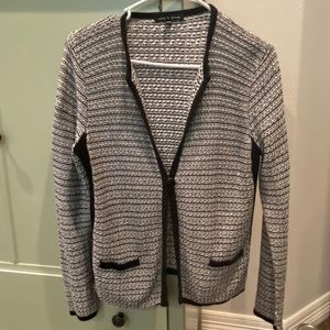 Black & white cardigan